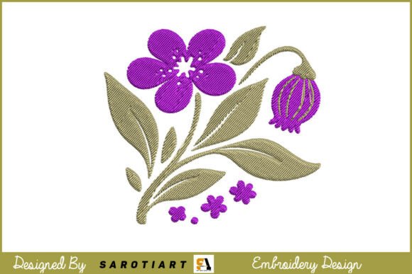 Boho Flowers Embroidery Design: A Craft Fair Review