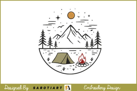 Camping Themed Embroidery Design Review