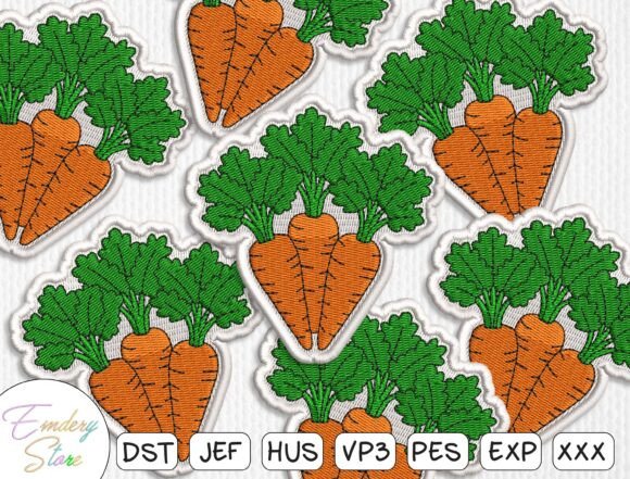 Carrot Bunch Patches: A Sweatshirt Design Review