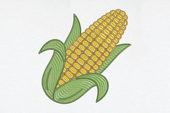Peeled Corn on Cob Embroidery: A Designer’s Review