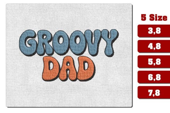 Retro Groovy Dad Embroidery: A Business Design Review