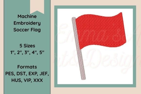 Soccer Flag Embroidery Design Review