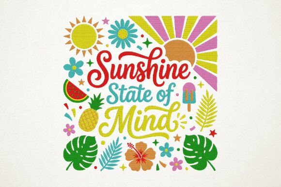 Sunshine State of Mind Embroidery Design Review